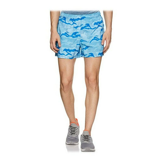 Badbyxor Herr Reebok BW CAMO BOXER Blå finns hos Aktivcamping
