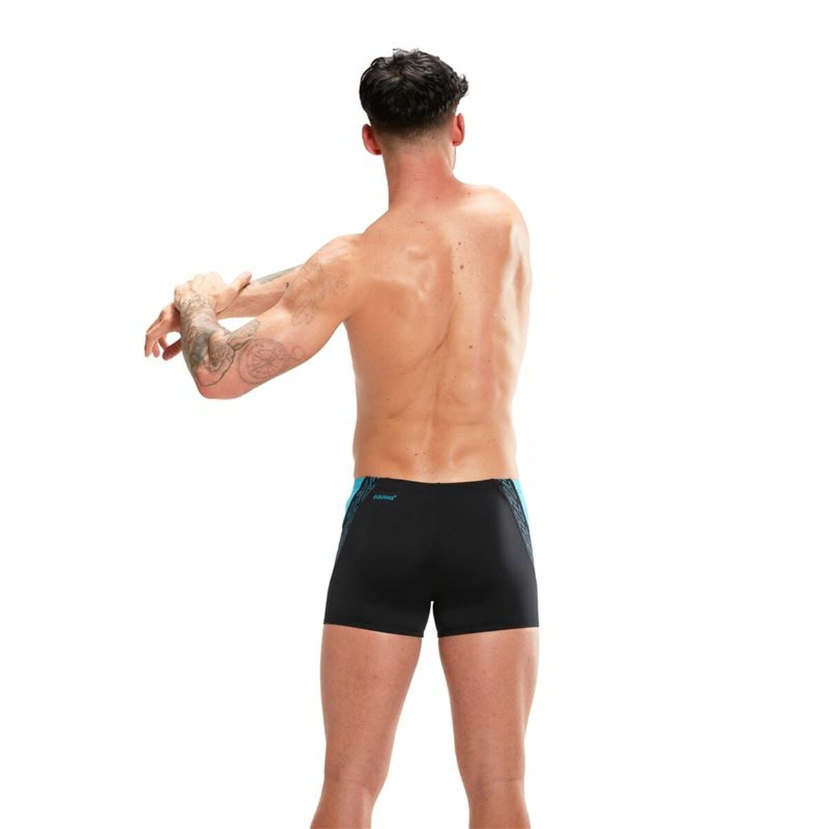 Badbyxor Herr Speedo Hyper Boom Splice Svart - finns hos Aktivcamping