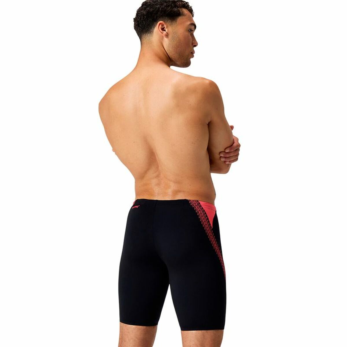 Badbyxor Herr Speedo Hyperboom Splice Jammer Svart finns hos Aktivcamping