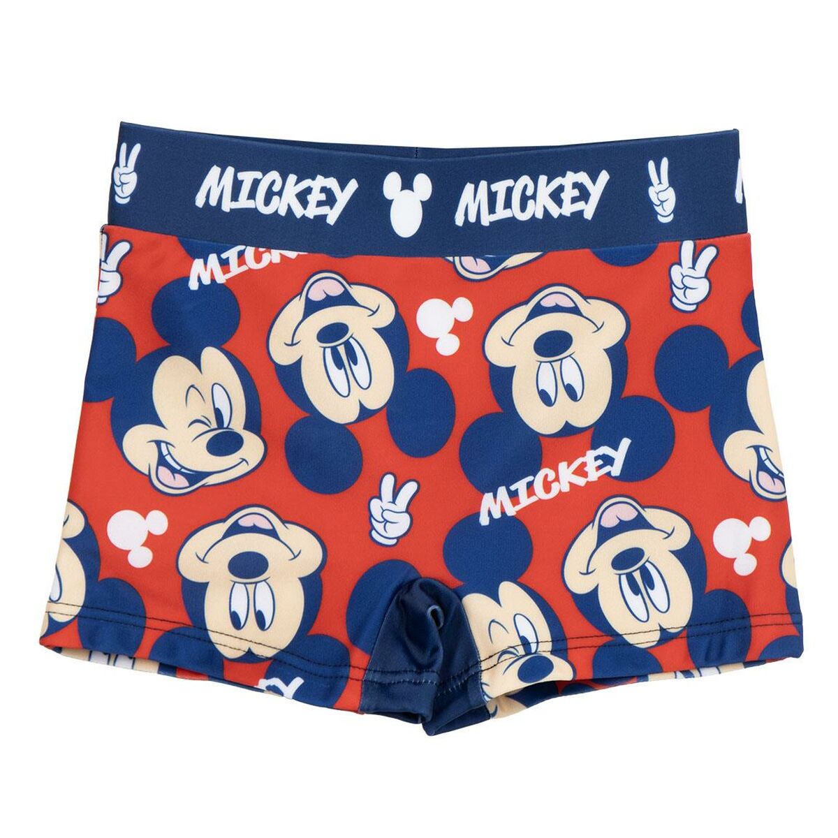 Badbyxor för Barn Mickey Mouse Röd - finns hos Aktivcamping