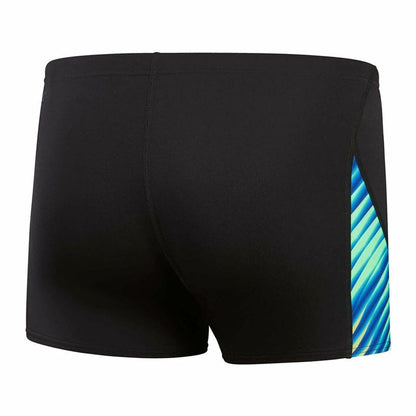 Badbyxor för Barn Speedo Allover Digi V-Cut Svart finns hos Aktivcamping