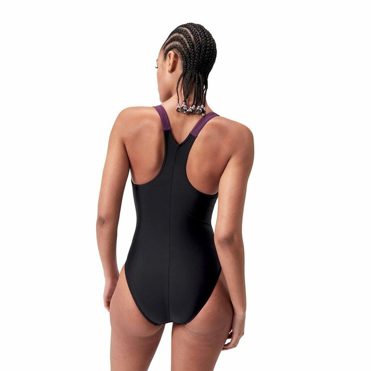 Baddräkt Dam Speedo Hyperboom Splice Purpur - finns hos Aktivcamping