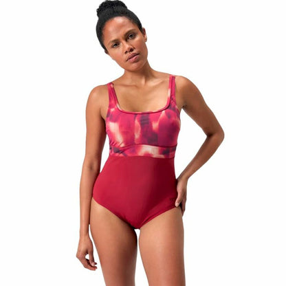 Baddräkt Dam Speedo Shaping Contour Röd finns hos Aktivcamping