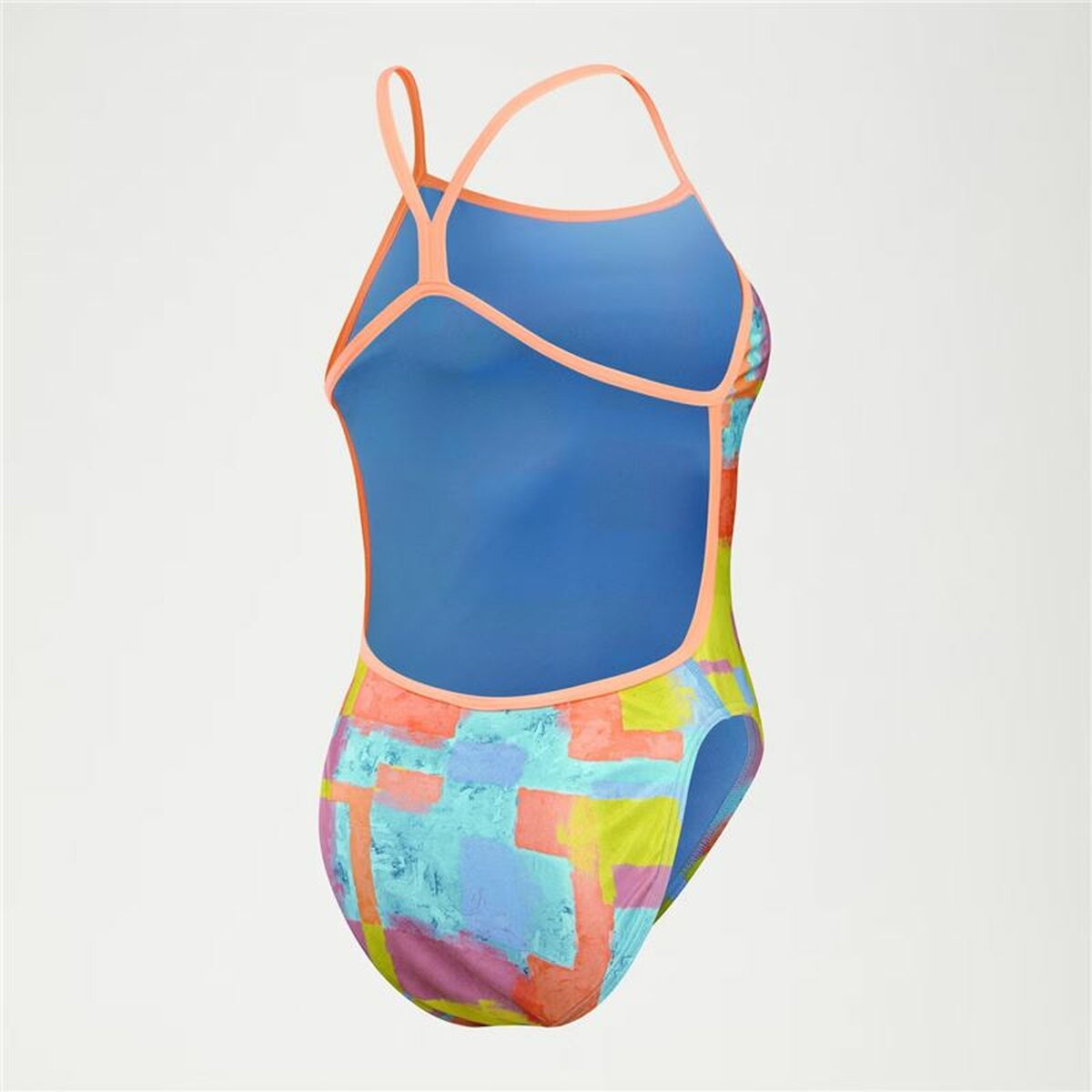 Baddräkt Dam Speedo Speedo Allover Digital V-Back Blå finns hos Aktivcamping