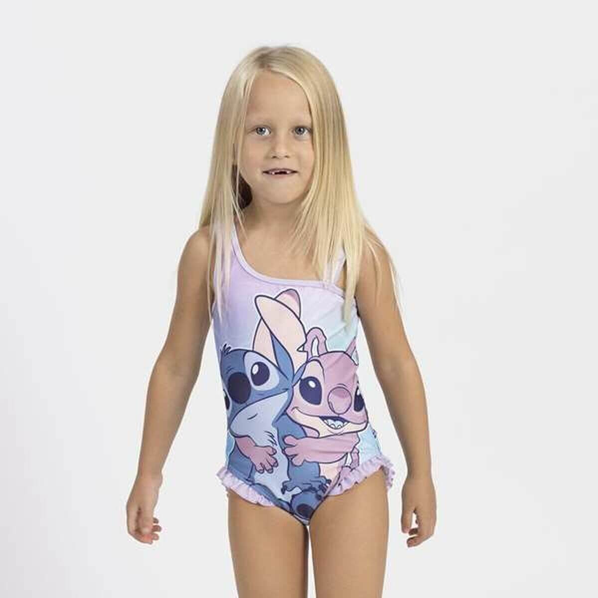 Baddräkt, Flickor Stitch Lila finns hos Aktivcamping