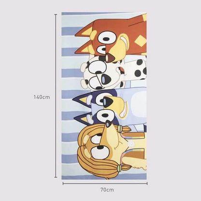 Badhandduk Bluey Ljusblå 70 x 140 cm finns hos Aktivcamping