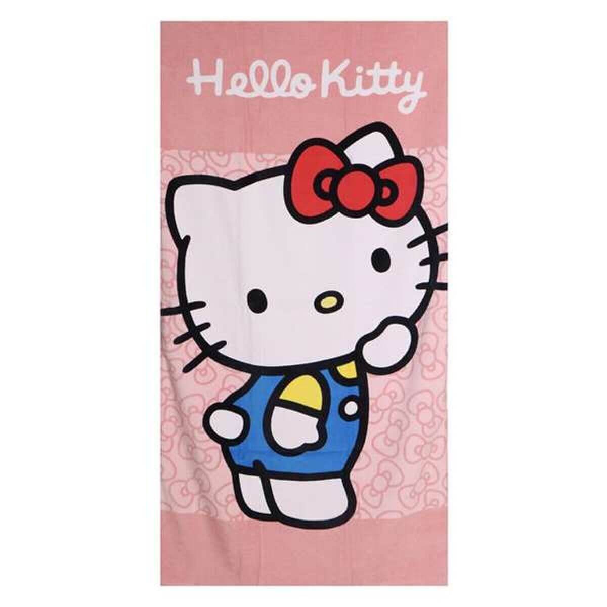 Badhandduk Hello Kitty Rosa 70 x 140 cm finns hos Aktivcamping