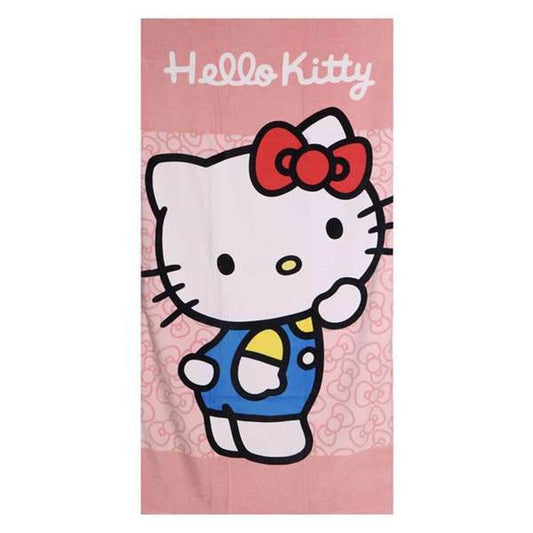 Badhandduk Hello Kitty Rosa 70 x 140 cm finns hos Aktivcamping