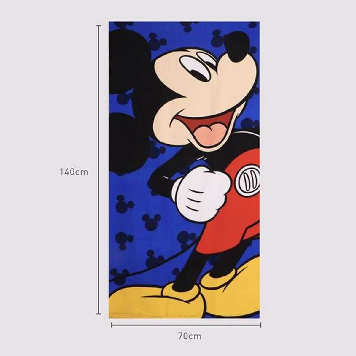 Badhandduk Mickey Mouse 70 x 140 cm - finns hos Aktivcamping