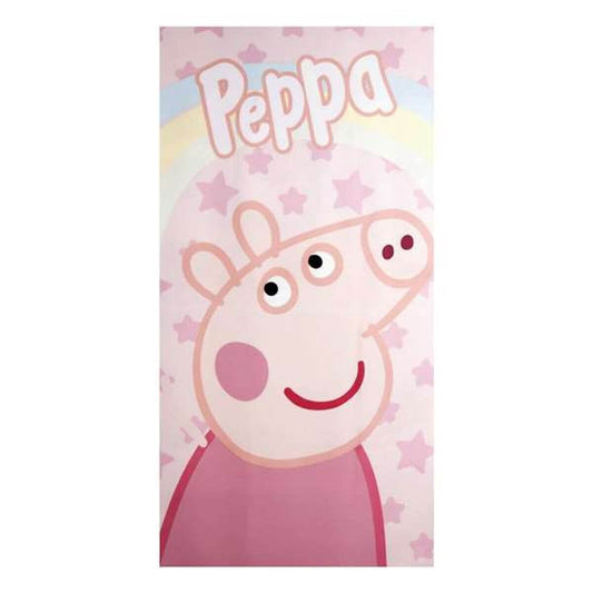 Badhandduk Peppa Pig Ljusrosa 70 x 140 cm finns hos Aktivcamping