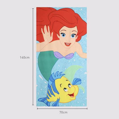 Badhandduk Princess Blå 70 x 140 cm finns hos Aktivcamping
