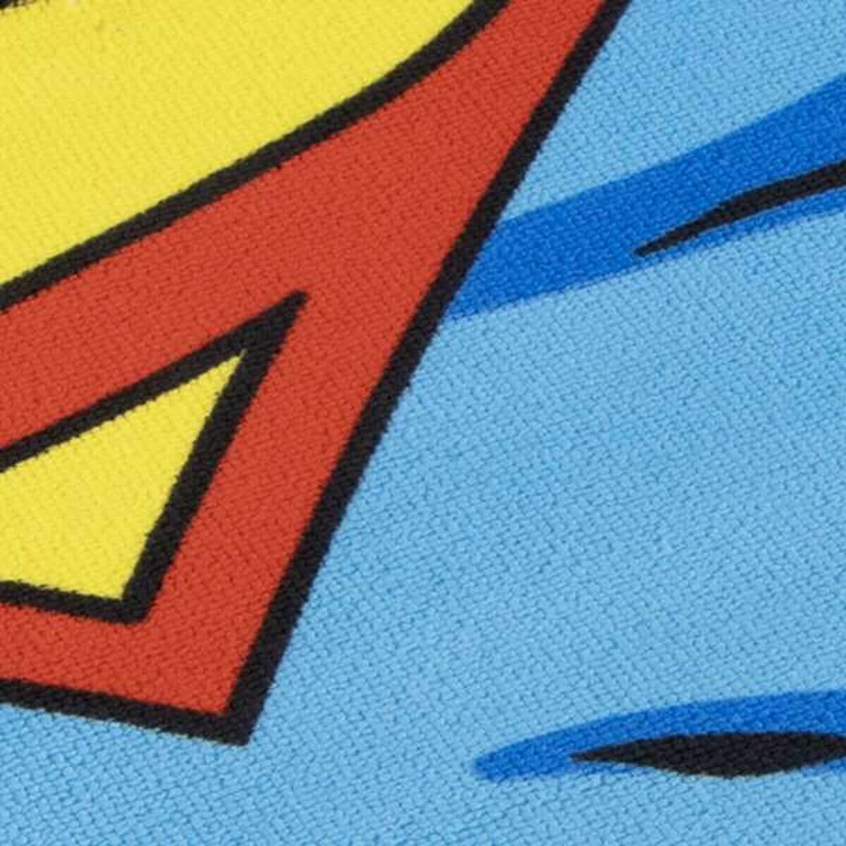 Badhandduk Superman Blå 70 x 140 cm finns hos Aktivcamping