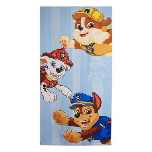 Badhandduk The Paw Patrol Ljusblå 70 x 140 cm finns hos Aktivcamping