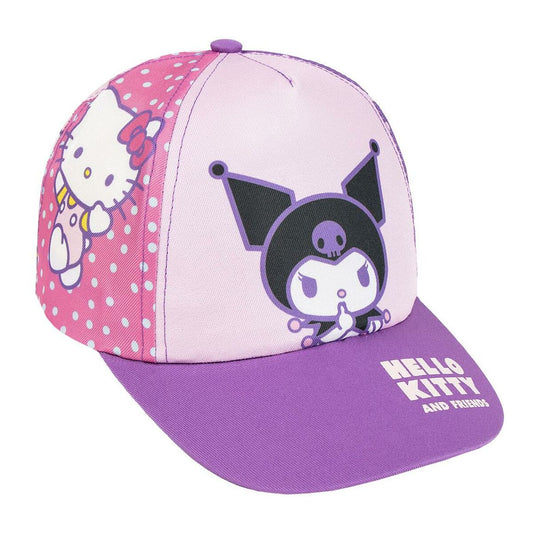Barnkeps Hello Kitty Kuromi Purpur finns hos Aktivcamping
