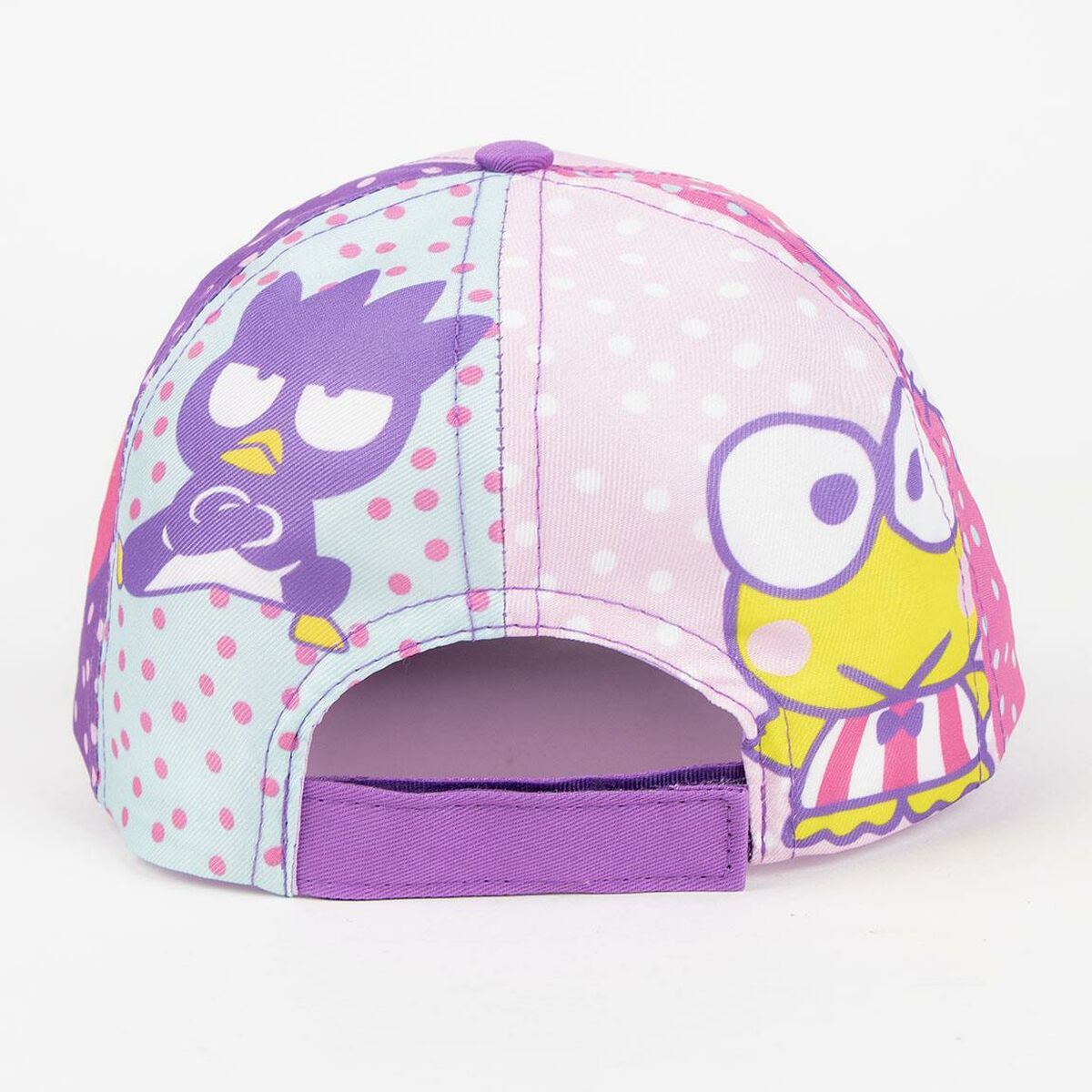 Barnkeps Hello Kitty Kuromi Purpur finns hos Aktivcamping