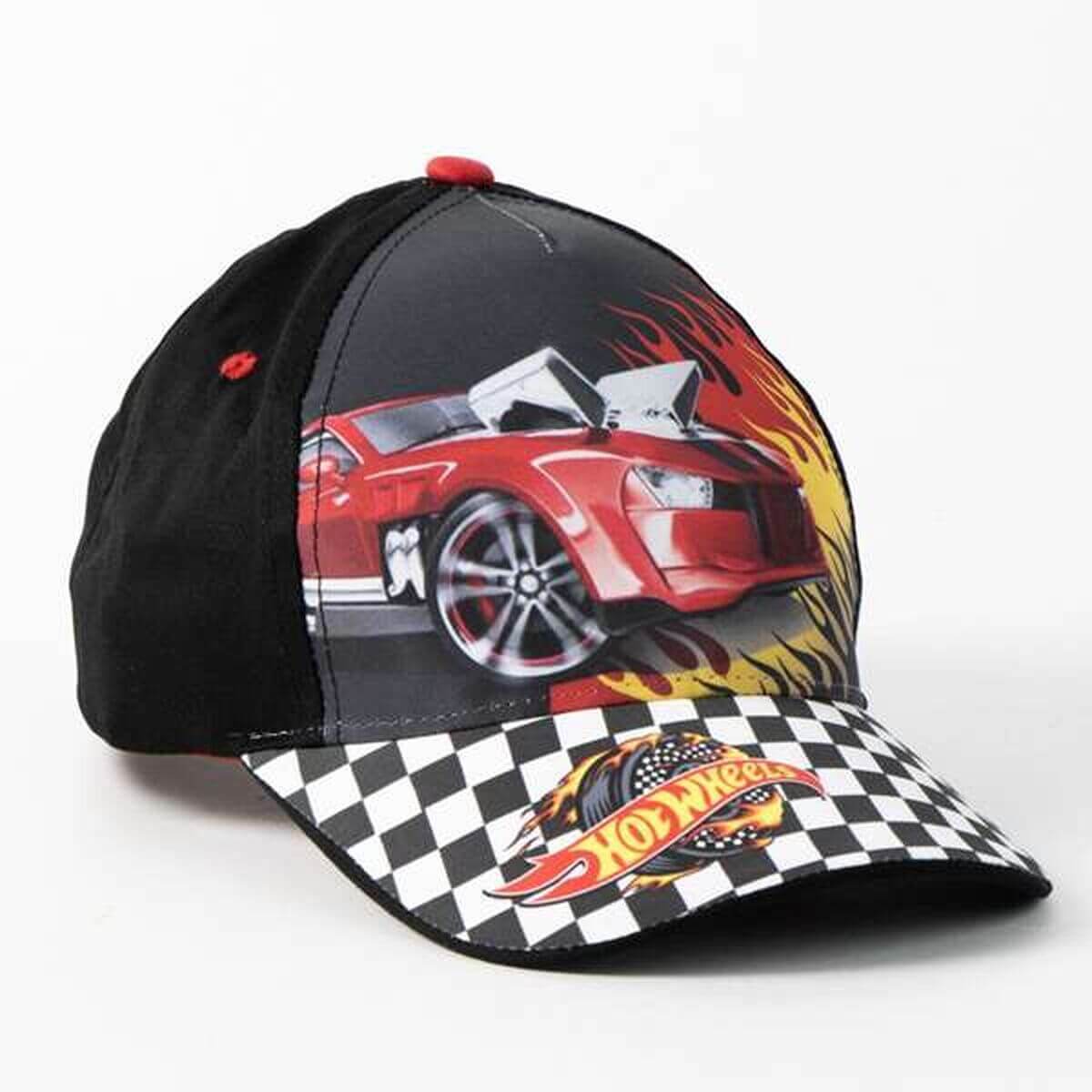 Barnkeps Hot Wheels black finns hos Aktivcamping