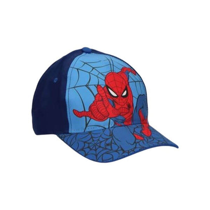 Barnkeps Spider-Man Blå finns hos Aktivcamping