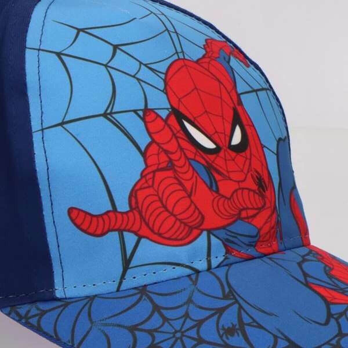 Barnkeps Spider-Man Blå finns hos Aktivcamping