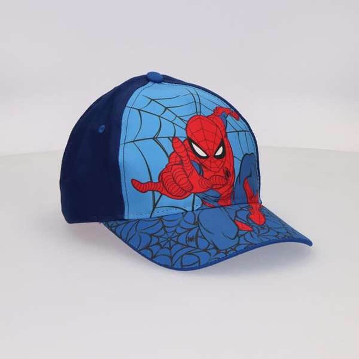 Barnkeps Spider-Man Blå finns hos Aktivcamping