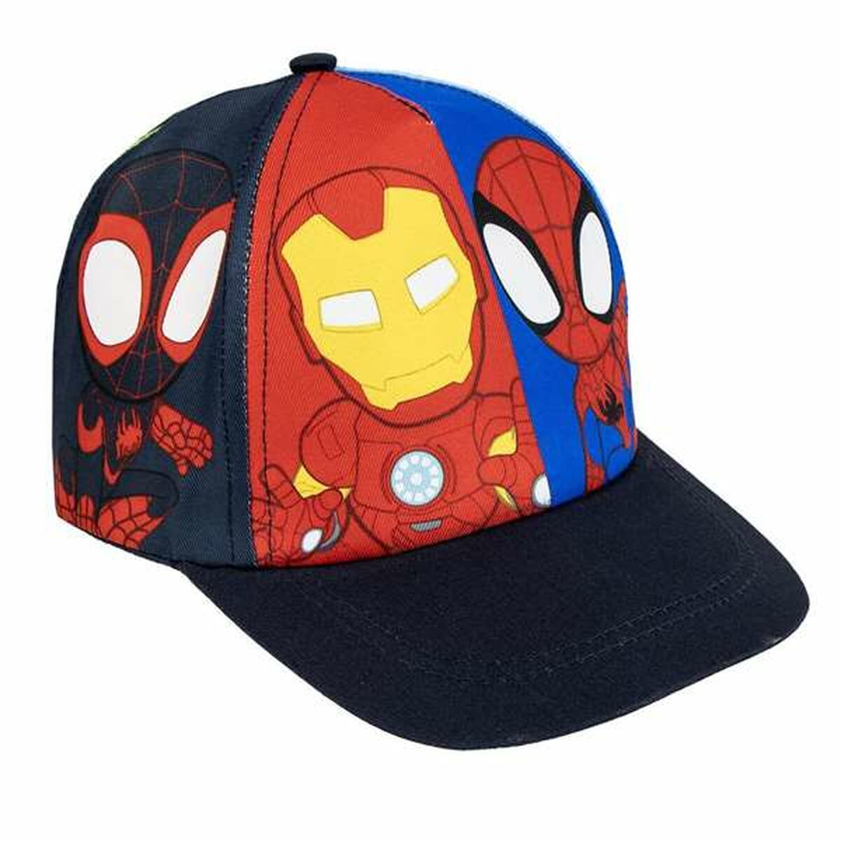 Barnkeps Spidey Mörkblå finns hos Aktivcamping