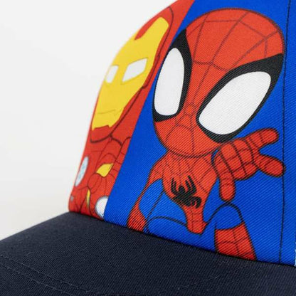 Barnkeps Spidey Mörkblå finns hos Aktivcamping