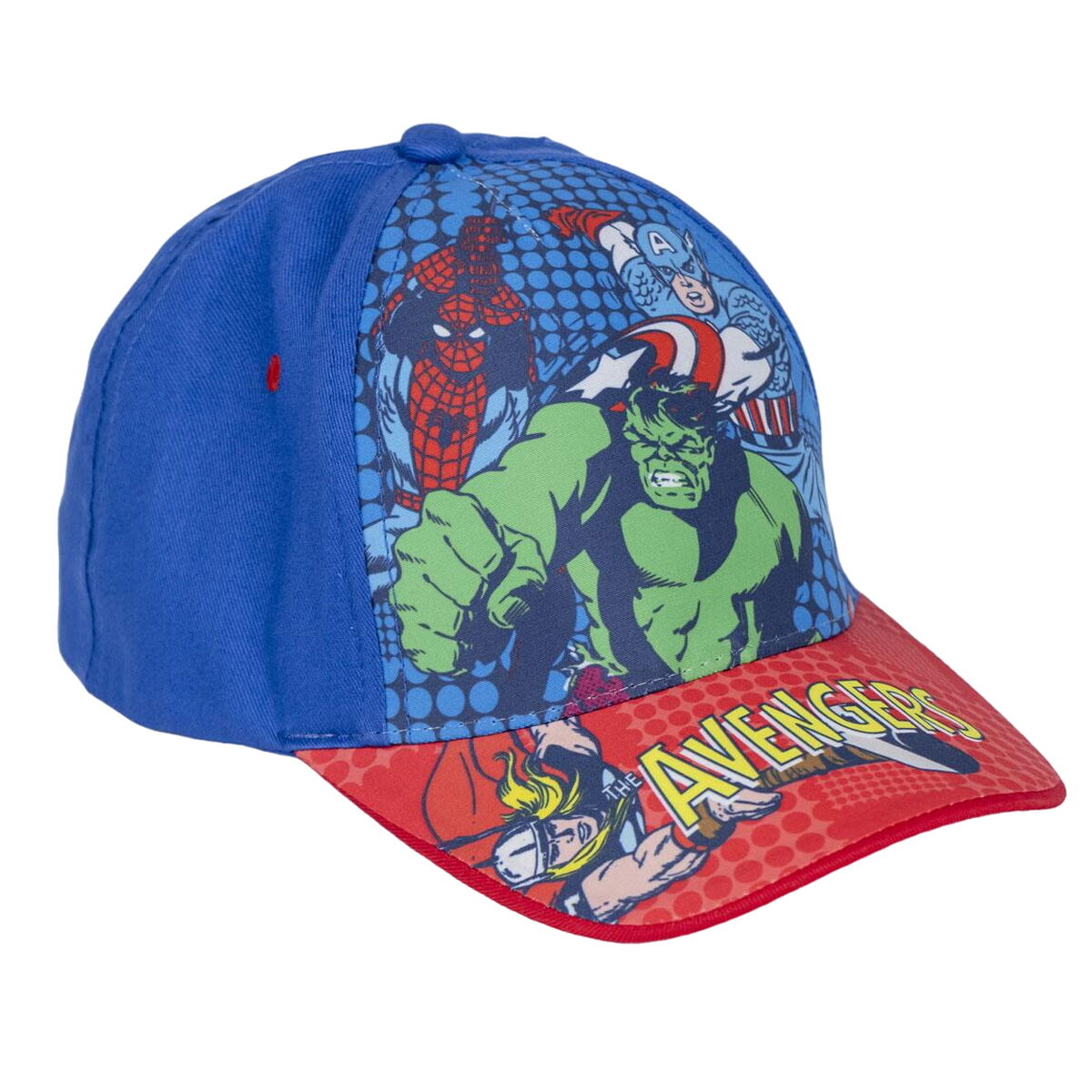 Barnkeps The Avengers Mörkblå - finns hos Aktivcamping