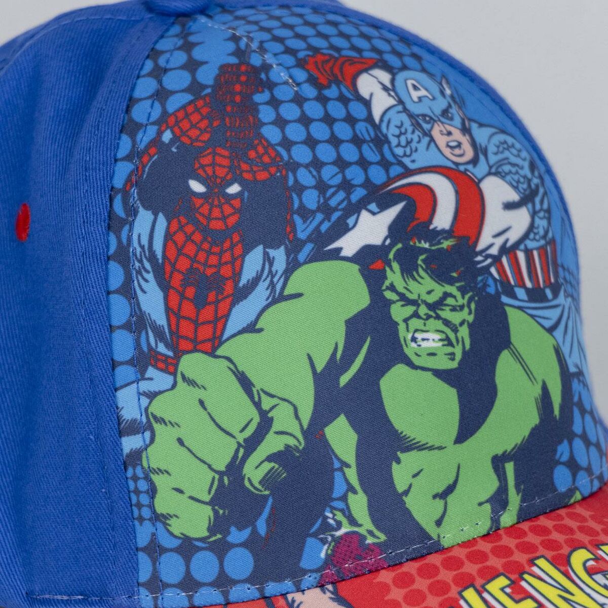 Barnkeps The Avengers Mörkblå - finns hos Aktivcamping