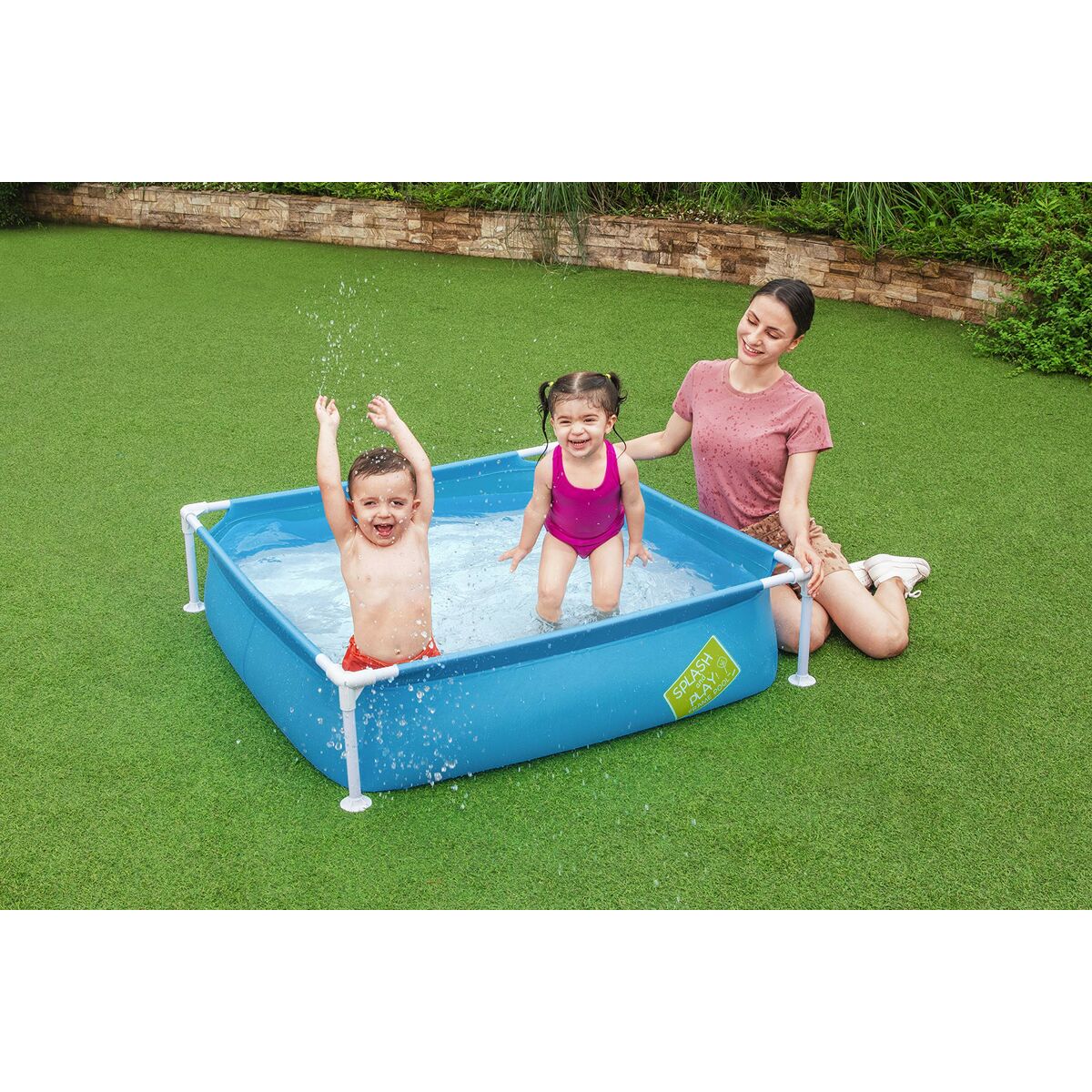 Barnpool Bestway 122x122x30,5 cm - finns hos Aktivcamping