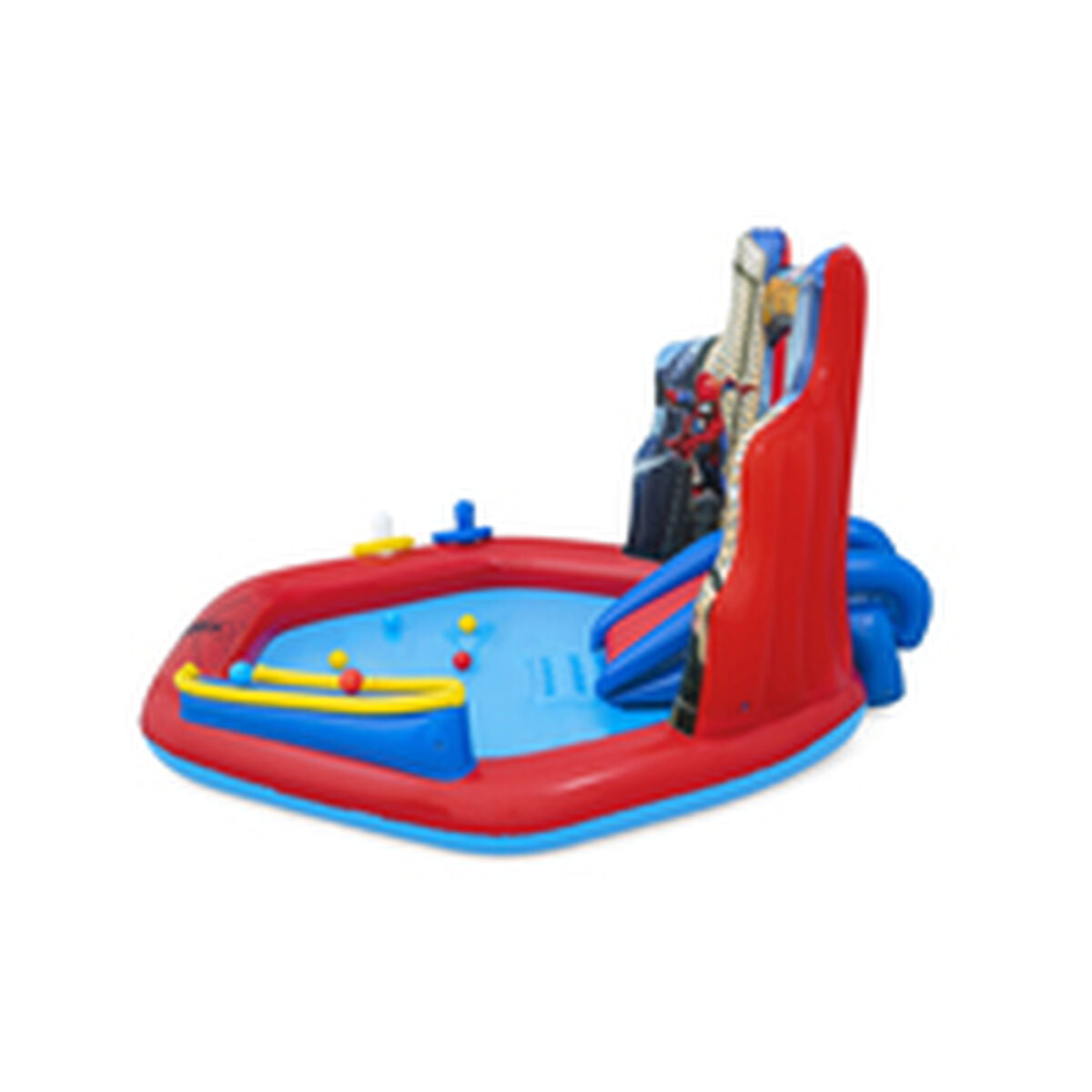 Barnpool Bestway Spiderman 211 x 206 x 127 cm Lekplats finns hos Aktivcamping