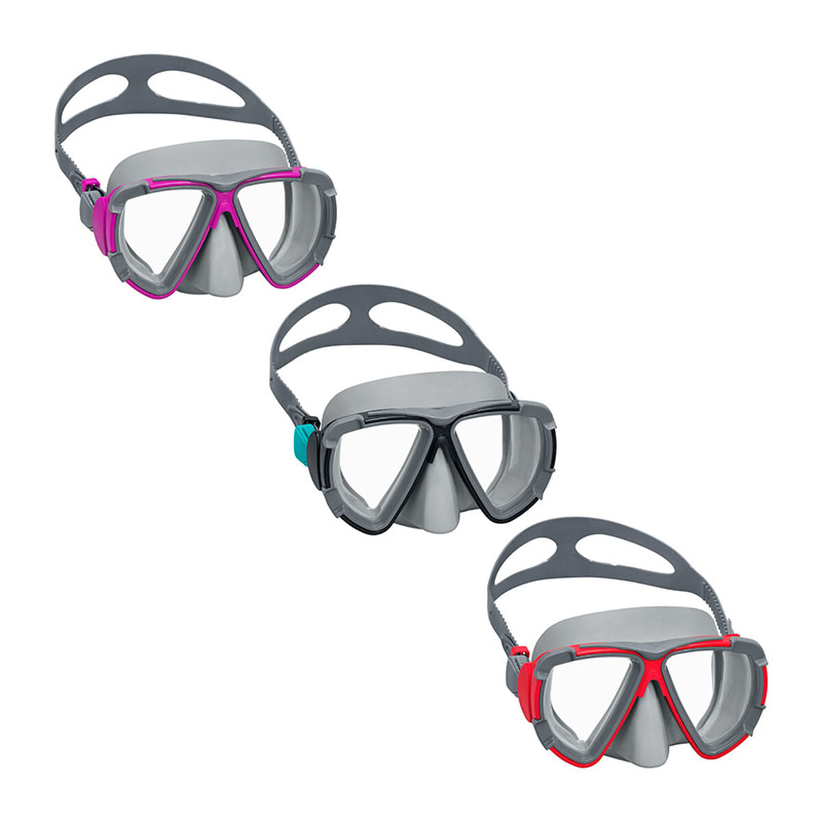 Bestway Barn Dykmask Med Anatomisk Rem Blandade Färger +3 År Strand och Pool 22048 finns hos Aktivcamping