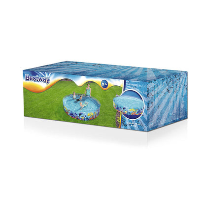 Bestway Barn Hård PVC Pool Marina 244x46 cm +3 År Trädgård 55031 - finns hos Aktivcamping
