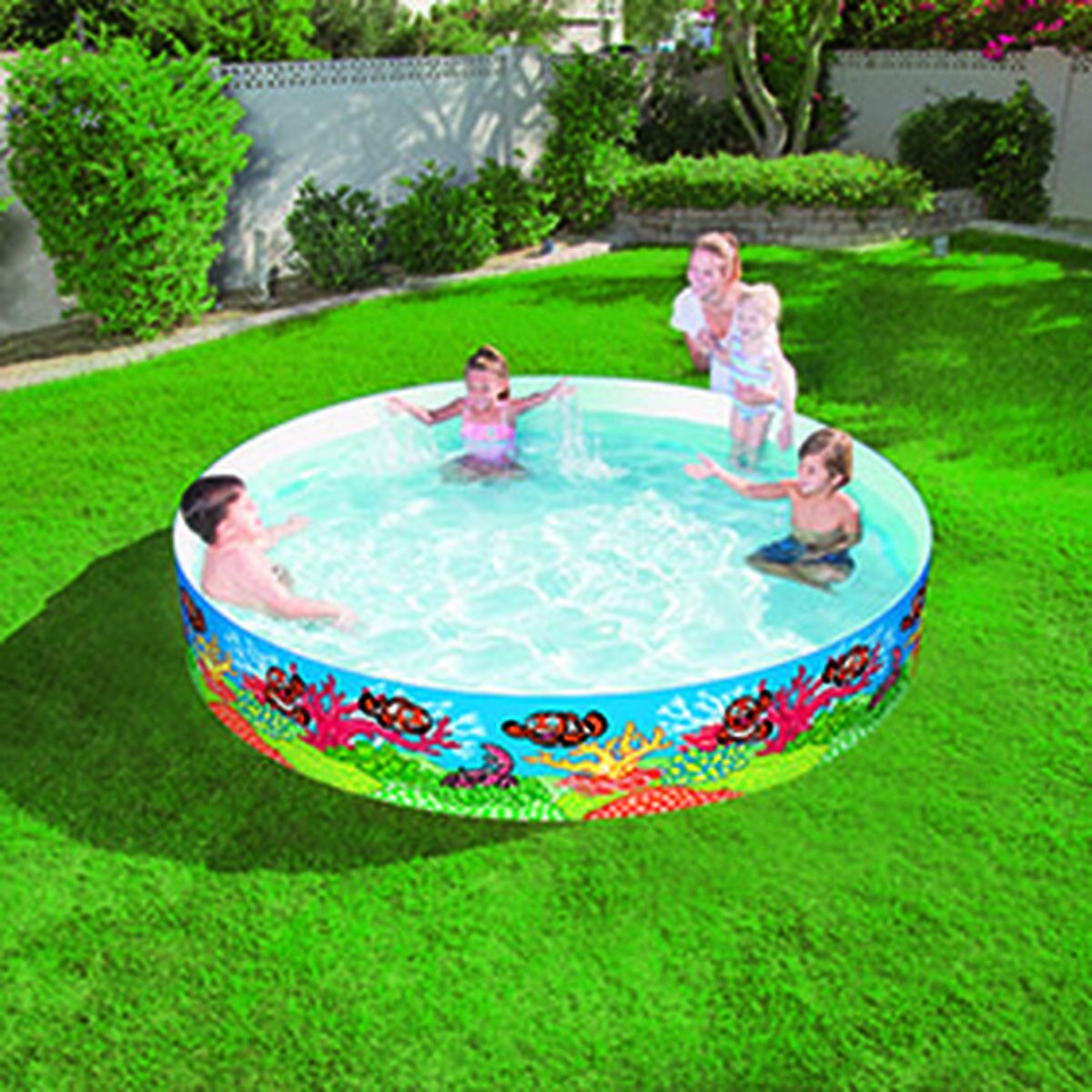 Bestway Barn Hård PVC Pool Marina 244x46 cm +3 År Trädgård 55031 - finns hos Aktivcamping