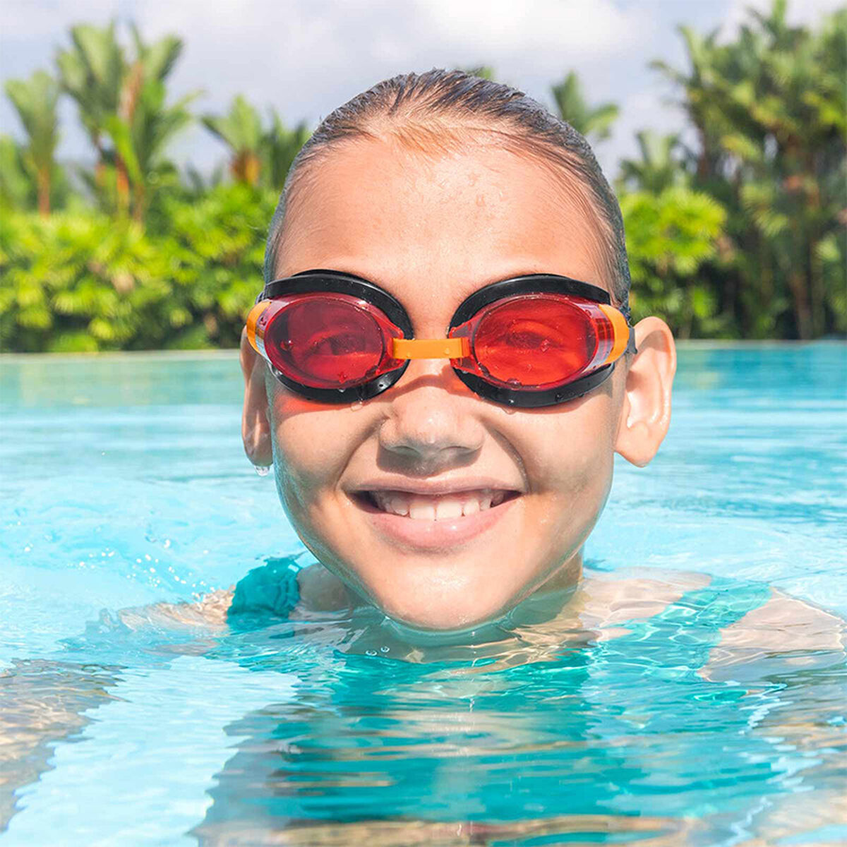 Bestway Barn Simglasögon Silikonrem Blandade Färger +3 År Strand och Pool 21080 finns hos Aktivcamping