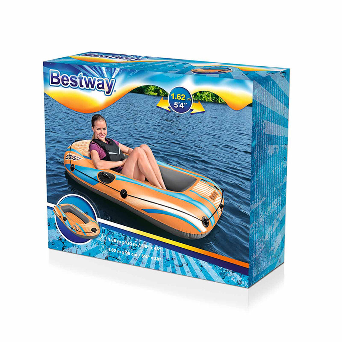 Bestway Båt Kondor Elite 1000 162x96x29 cm Fritid 61135 finns hos Aktivcamping
