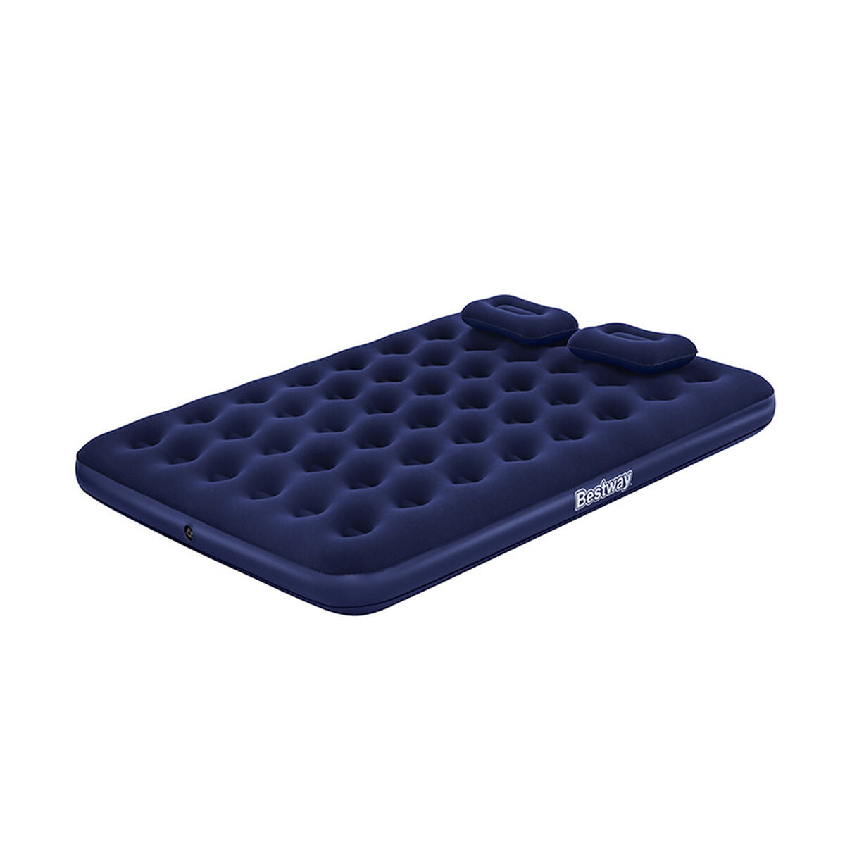 Bestway Dubbel Madrass med Pump och Kuddar 203x152x22 cm Uppblåsbar och Camping 67374 finns hos Aktivcamping