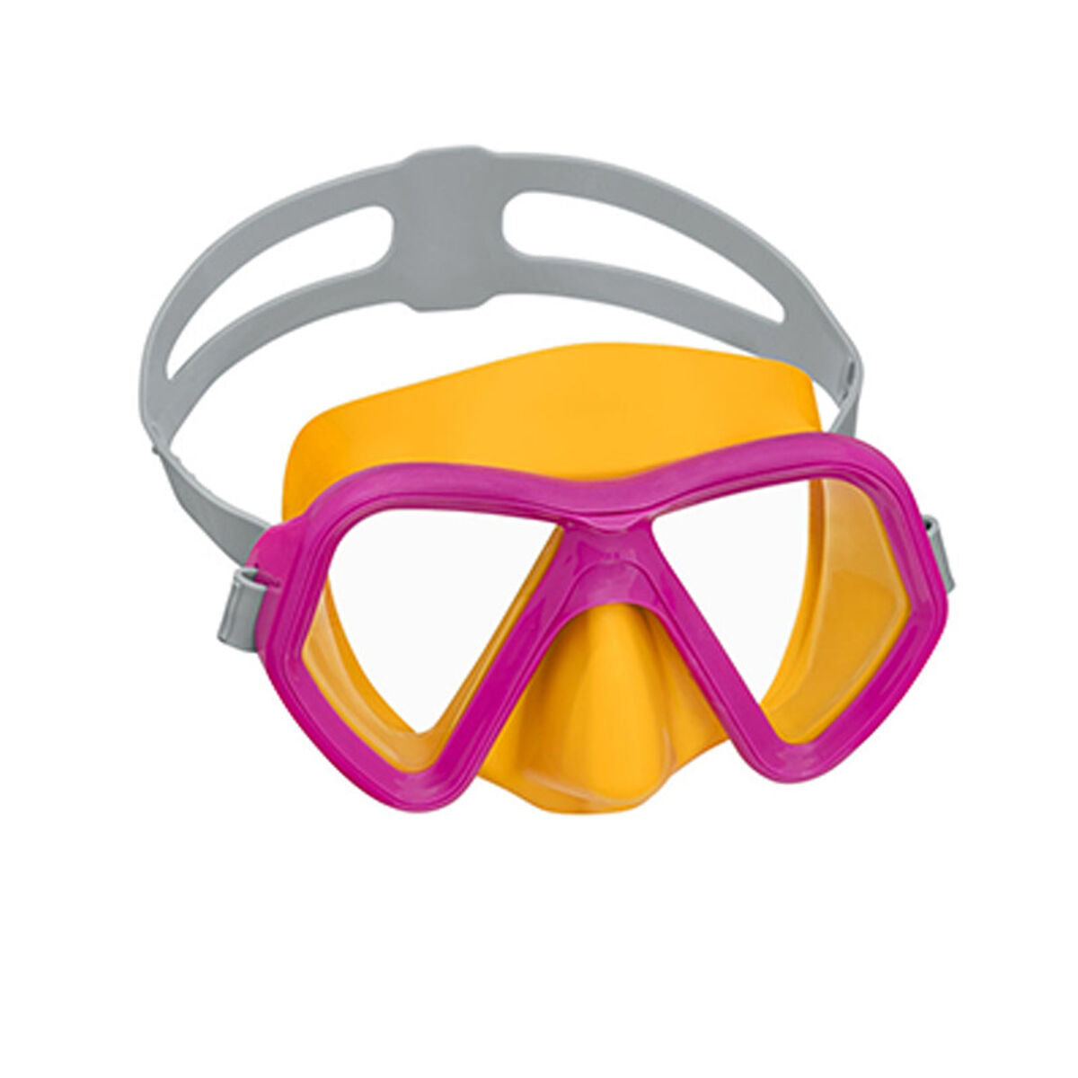 Bestway Dykmask för Juniorer med Anatomiskt Band, Blandade Färger +7 år Strand och Pool 22040 finns hos Aktivcamping