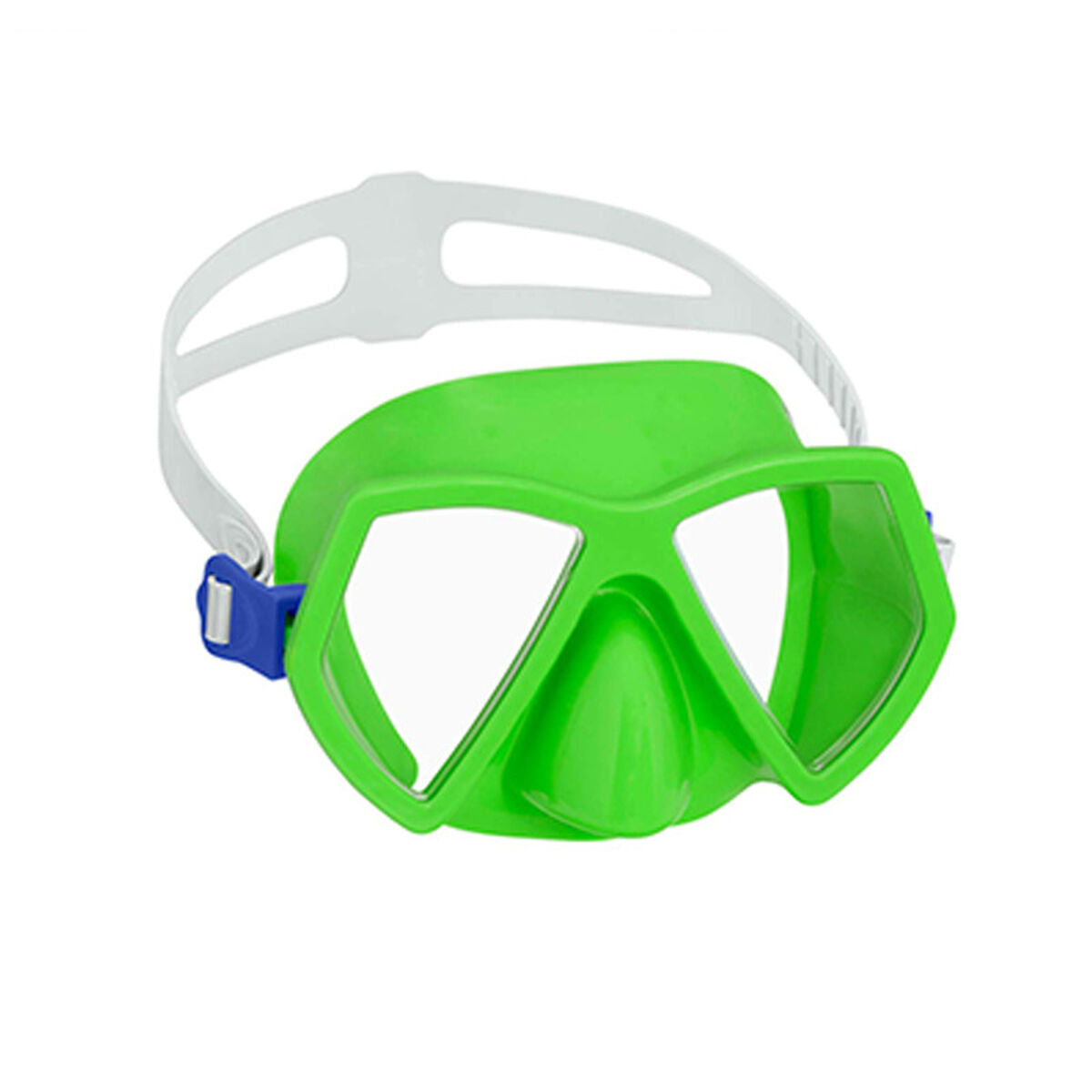 Bestway Dykmask för vuxna med anatomisk rem, blandade färger, +14 år, strand och pool 22056 finns hos Aktivcamping