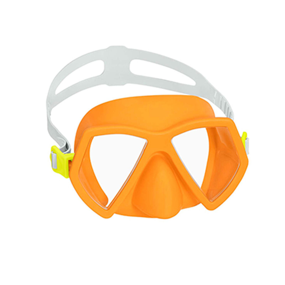 Bestway Dykmask för vuxna med anatomisk rem, blandade färger, +14 år, strand och pool 22056 finns hos Aktivcamping