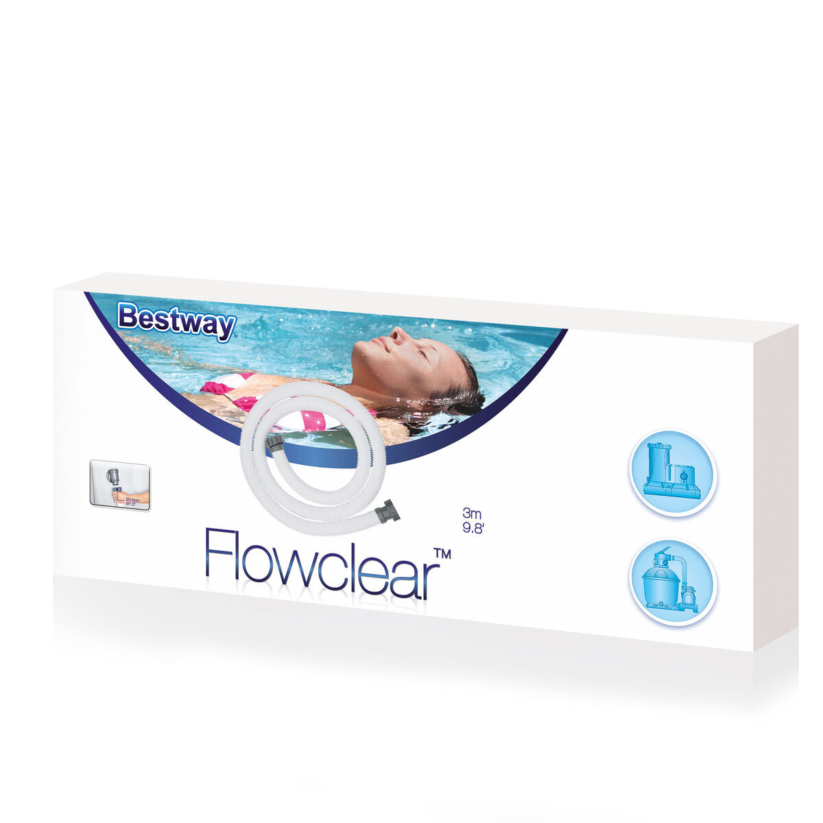 Bestway Filtrationslang med Gänga 3M D3,83 cm Pool och Trädgård 58368 finns hos Aktivcamping
