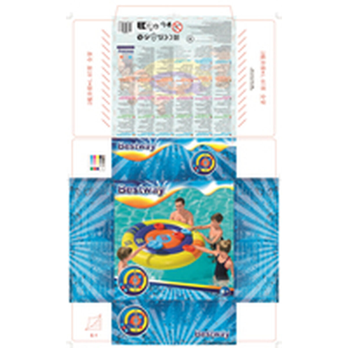 Bestway Flytande Kasta Uppblåsbar Skiva Spel D140 cm +3 År Pool 52566 finns hos Aktivcamping