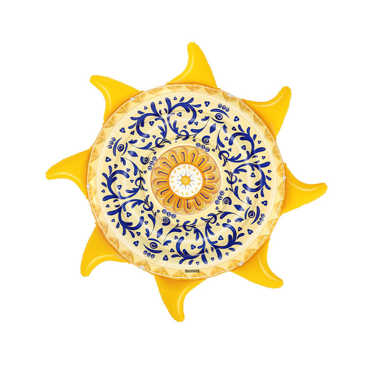 Bestway Flytande Ö Sicilien Uppblåsbar 226x226 cm Stranden och Poolen 43391 - finns hos Aktivcamping