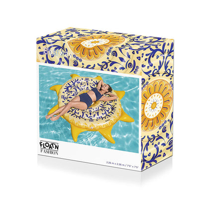 Bestway Flytande Ö Sicilien Uppblåsbar 226x226 cm Stranden och Poolen 43391 - finns hos Aktivcamping