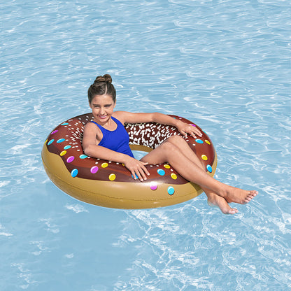 Bestway Flytande uppblåsbar Donut färg blandat D107 cm +12 år Strand och Pool 36118 finns hos Aktivcamping