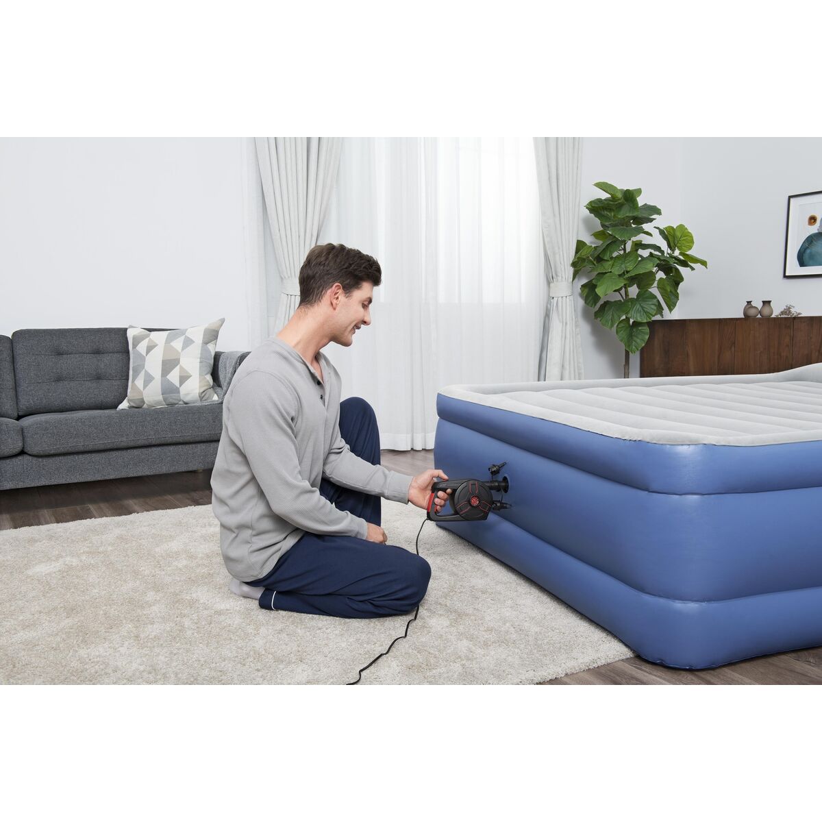 Bestway Hinchador Eléctrico 20,3x12,3x12,4 cm 1100 L/min Hinchable y Camping 62258 finns hos Aktivcamping