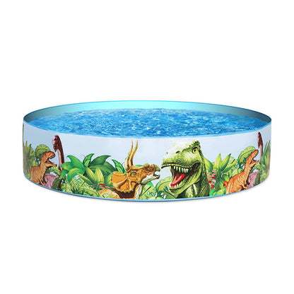 Bestway Hård Barnpool PVC Dinosaurier 183x38 cm +2 År Trädgård 55022 finns hos Aktivcamping