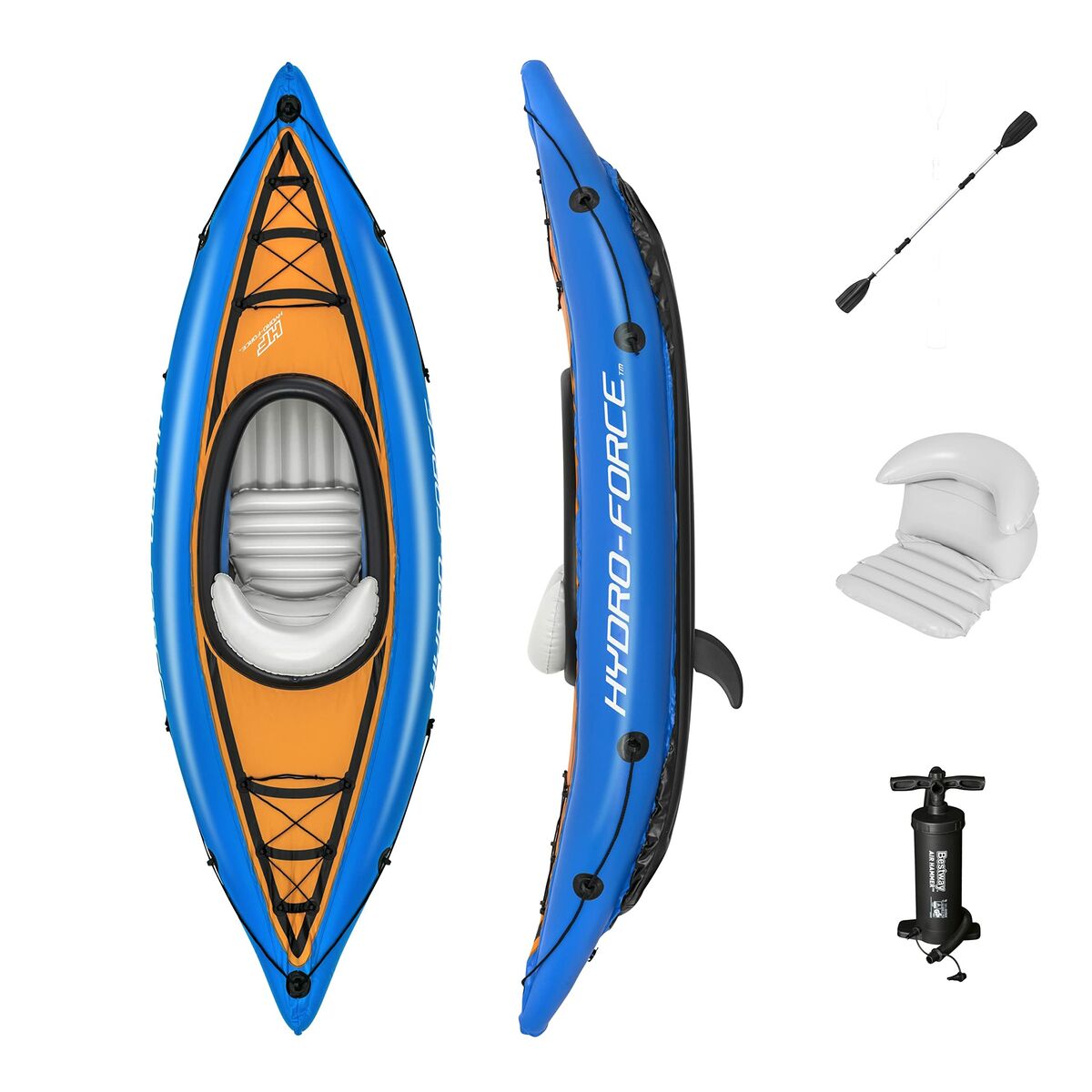 Bestway Hydro-Force Enkel Kayak 275x102 cm Fritid 65115 - finns hos Aktivcamping
