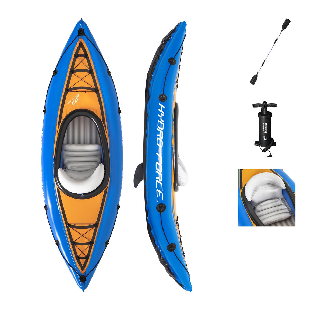 Bestway Hydro-Force Enkel Kayak 275x102 cm Fritid 65115 - finns hos Aktivcamping
