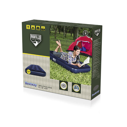 Bestway Individuell Madrass 185x76x22 cm Uppblåsbar och Camping 67000 - finns hos Aktivcamping