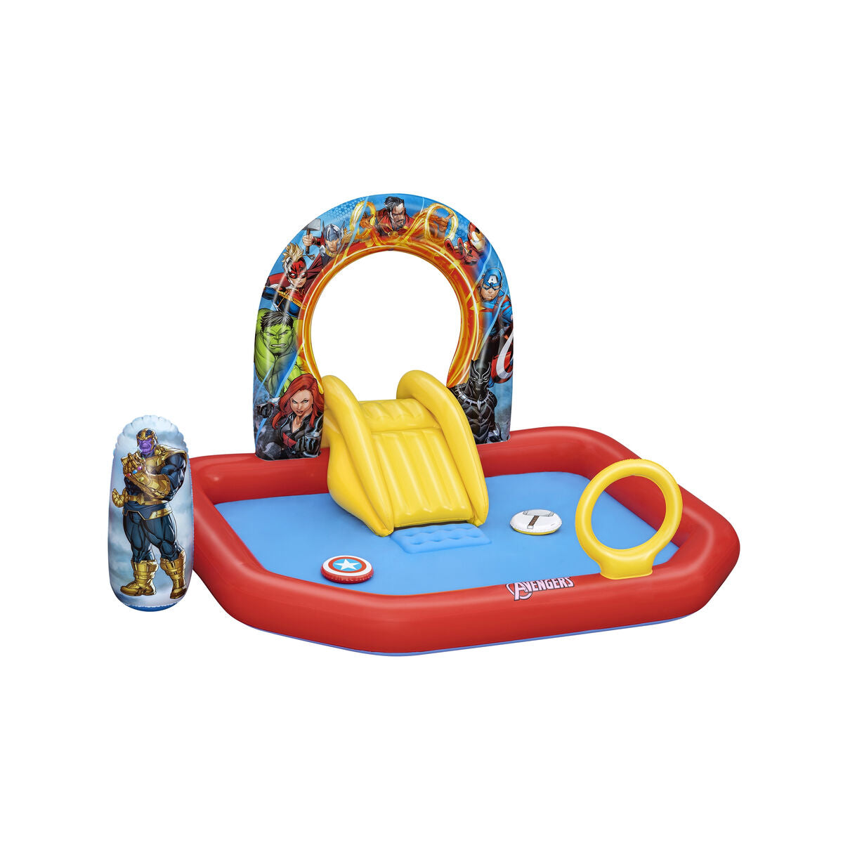 Bestway Inflatable Pool Leksakspark Avengers 211x198x125 cm +2 År Trädgård 98800 finns hos Aktivcamping
