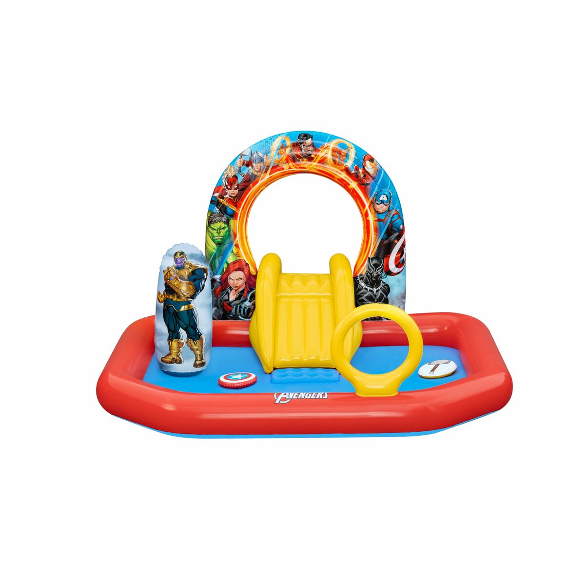 Bestway Inflatable Pool Leksakspark Avengers 211x198x125 cm +2 År Trädgård 98800 finns hos Aktivcamping